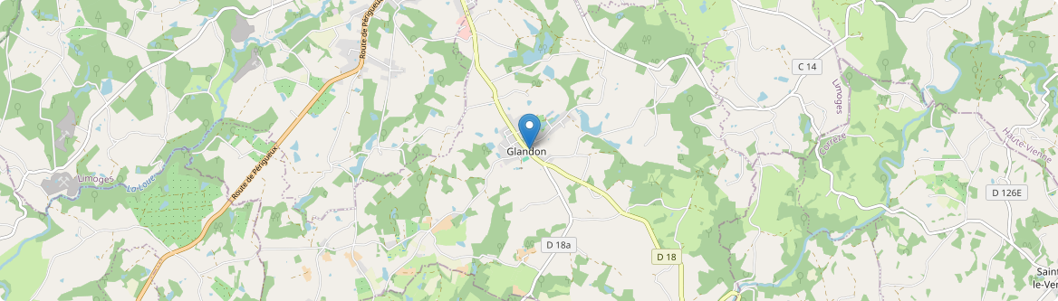 Glandon - Carte