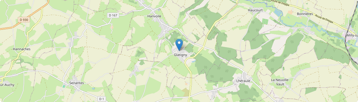 Glatigny - Carte