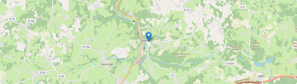 Glénic - Carte