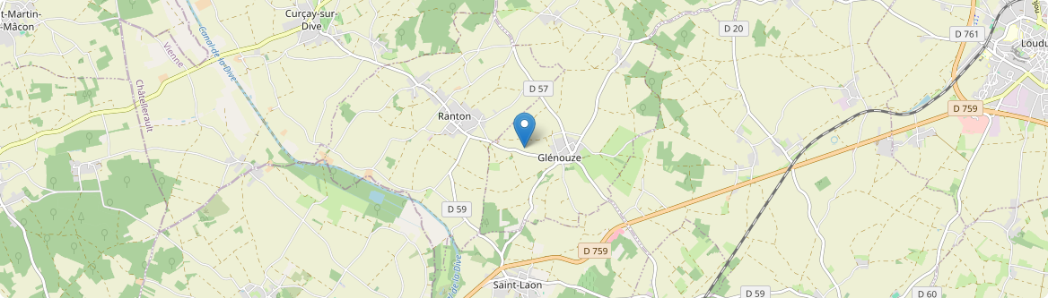 Glénouze - Carte