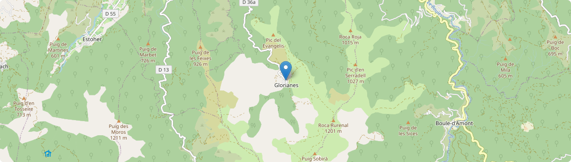 Glorianes - Carte