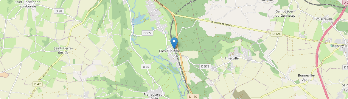 Glos-sur-Risle - Carte