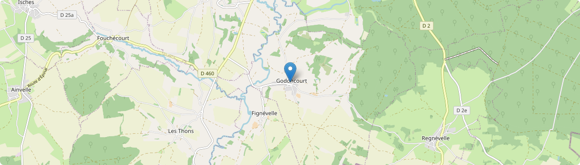 Godoncourt - Carte
