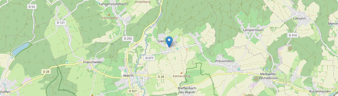 Gœrsdorf - Carte