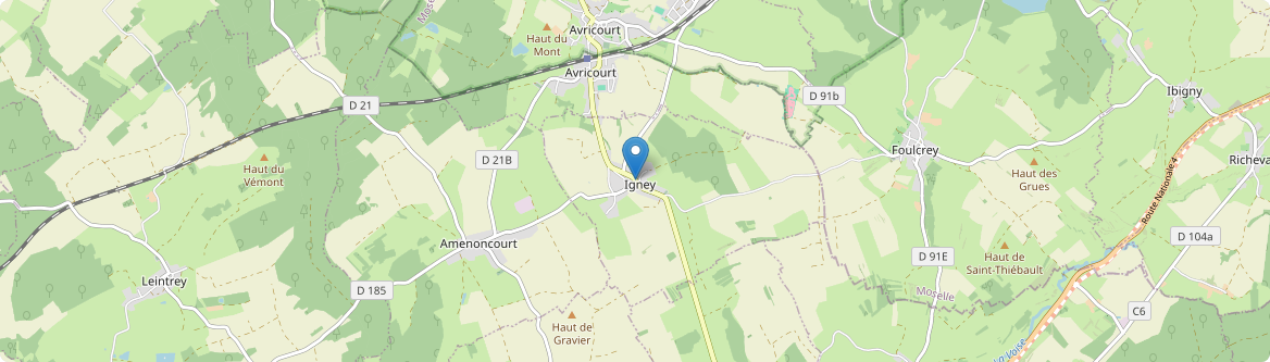 Gogney - Carte
