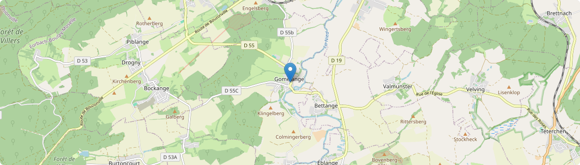 Gomelange - Carte