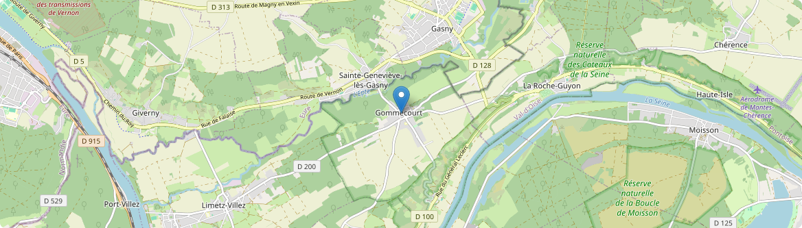 Gommecourt - Carte