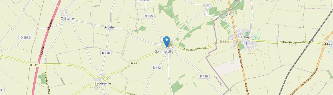 Gommerville - Carte