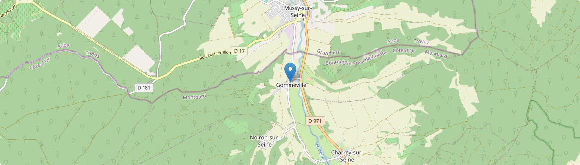 Gomméville - Carte
