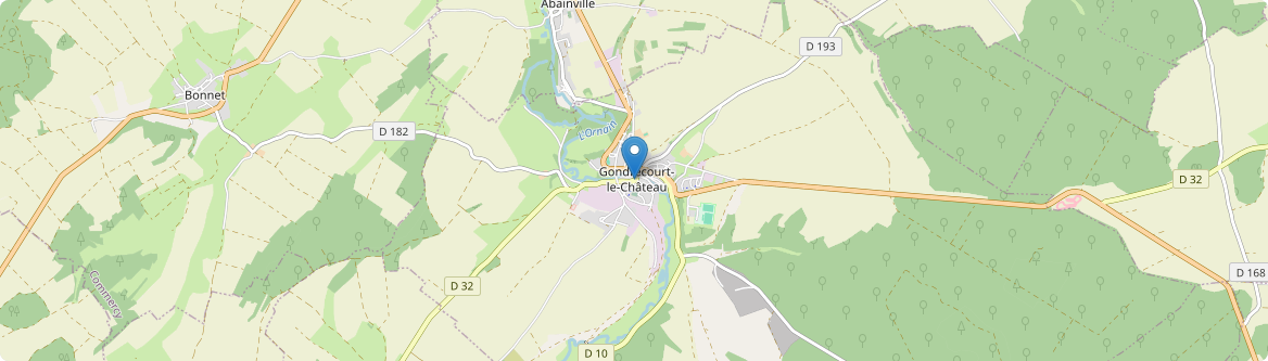 Gondrecourt-le-Château - Carte