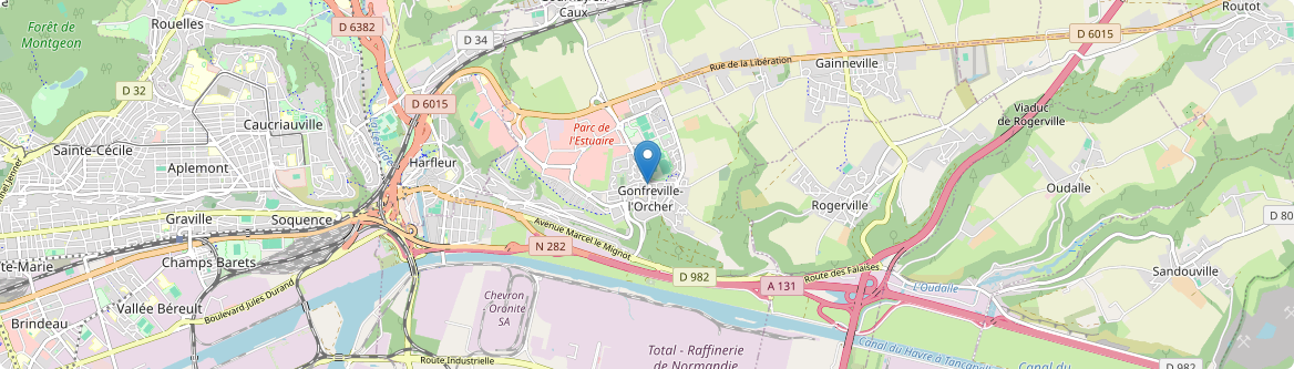 Gonfreville-l'Orcher - Carte