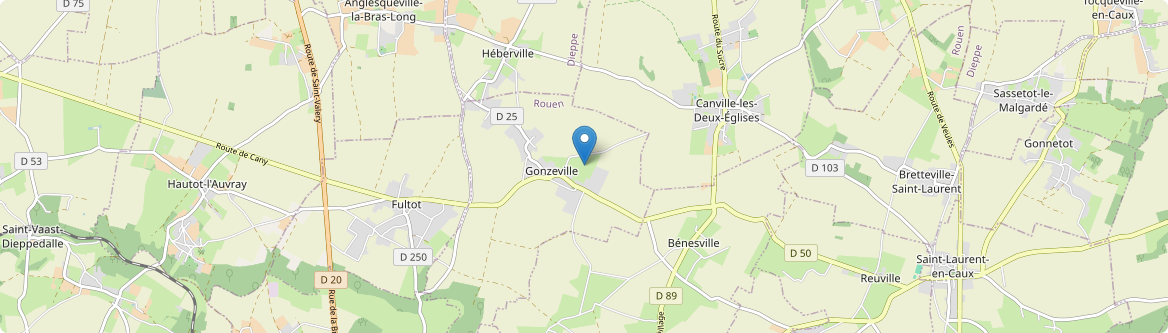 Gonzeville - Carte