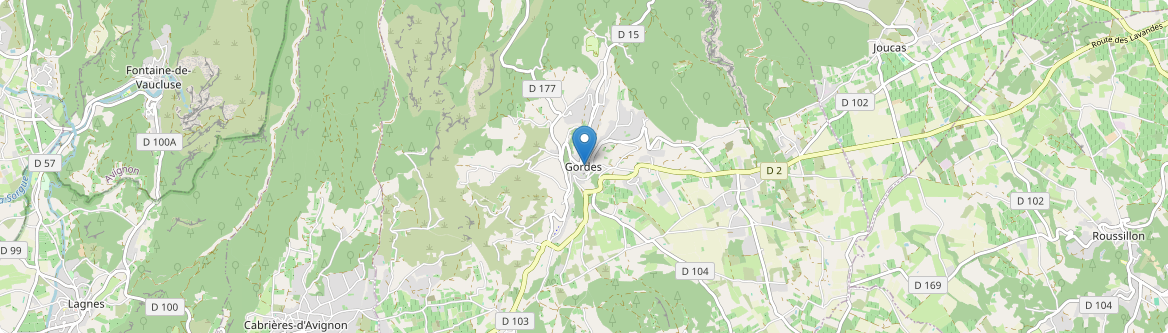 Gordes - Carte