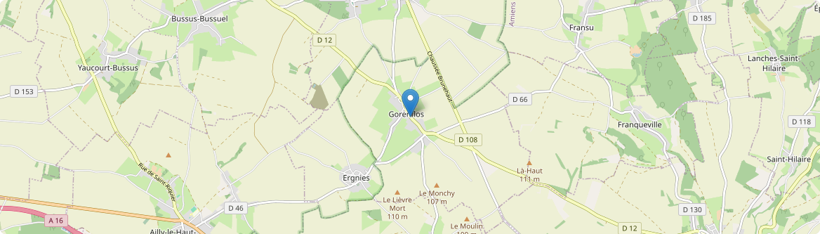 Gorenflos - Carte