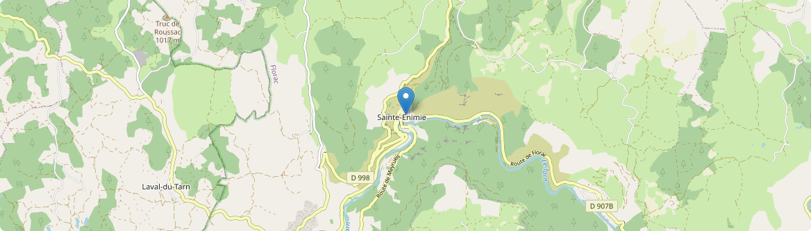 Gorges du Tarn Causses - Carte