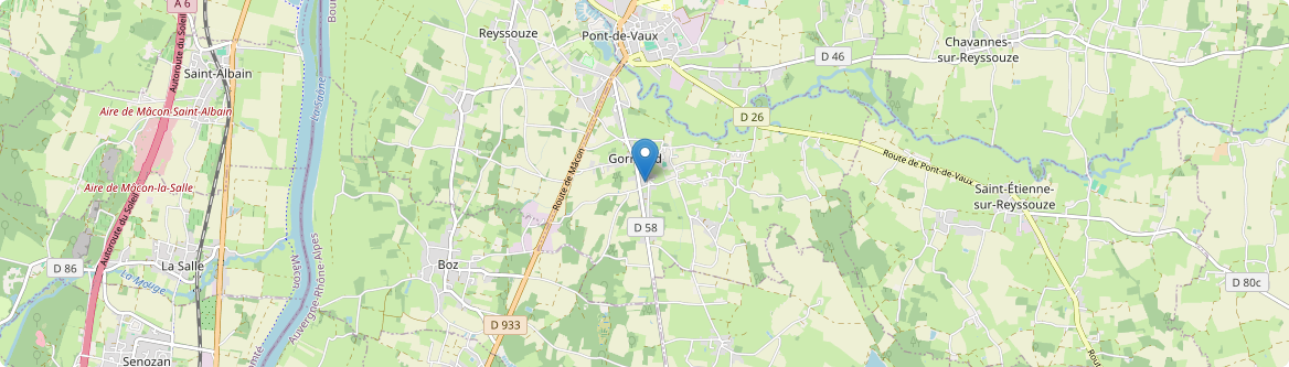 Gorrevod - Carte