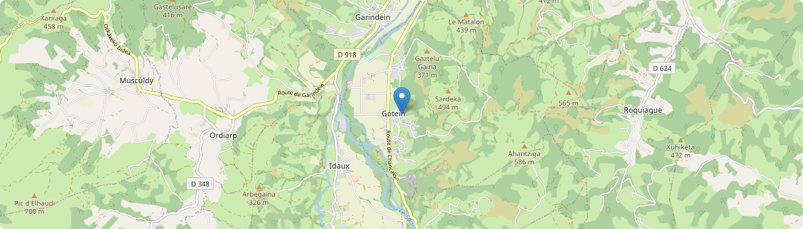 Gotein-Libarrenx - Carte