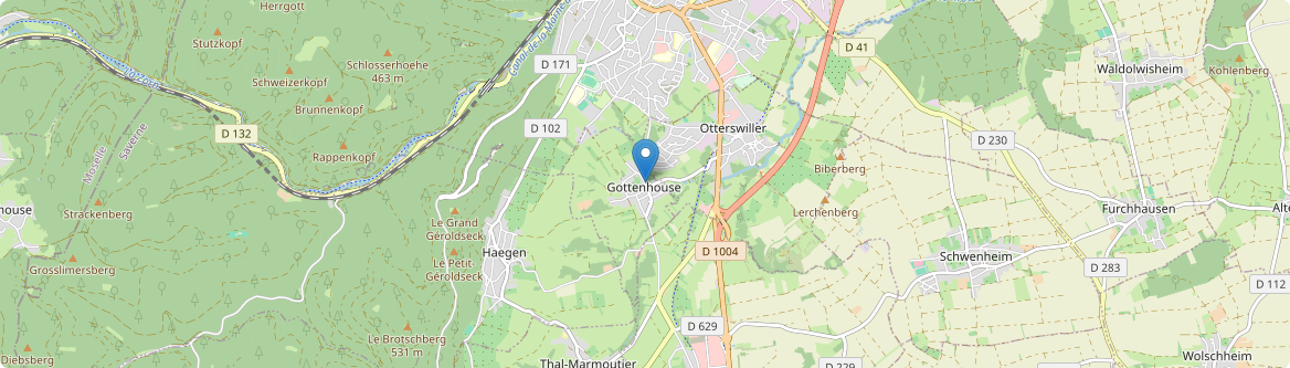 Gottenhouse - Carte