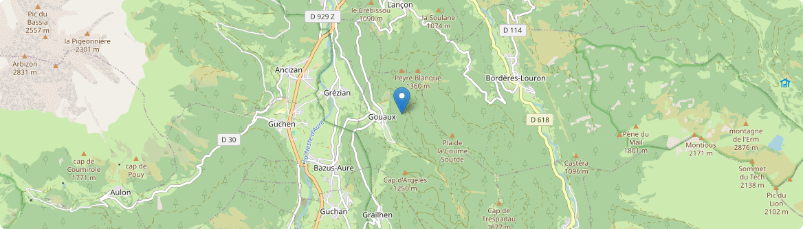 Gouaux - Carte