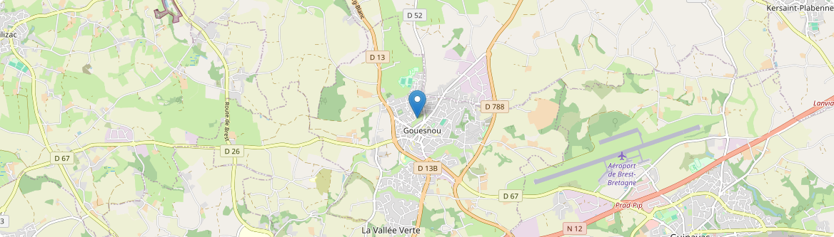 Gouesnou - Carte