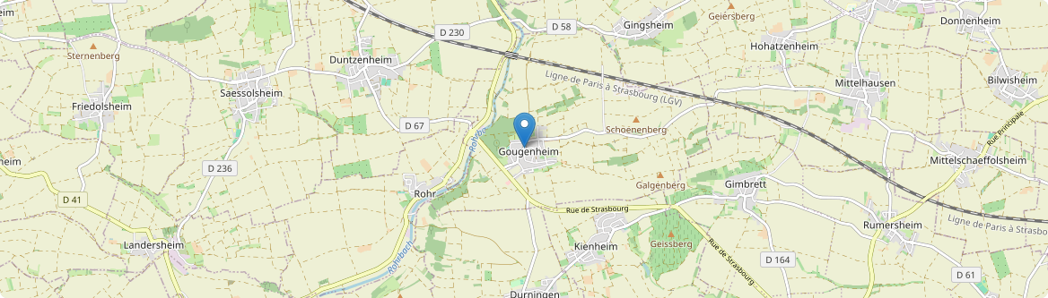 Gougenheim - Carte