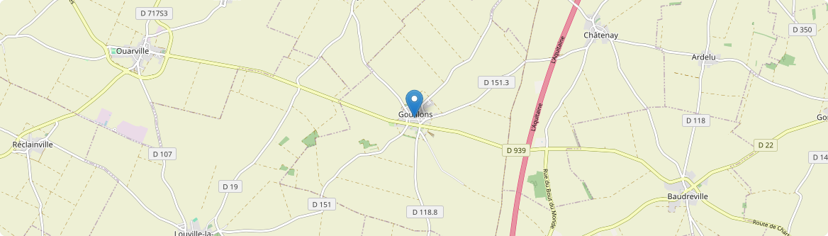 Gouillons - Carte