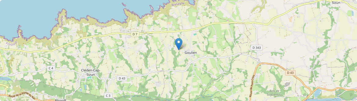 Goulien - Carte