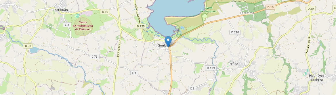 Goulven - Carte