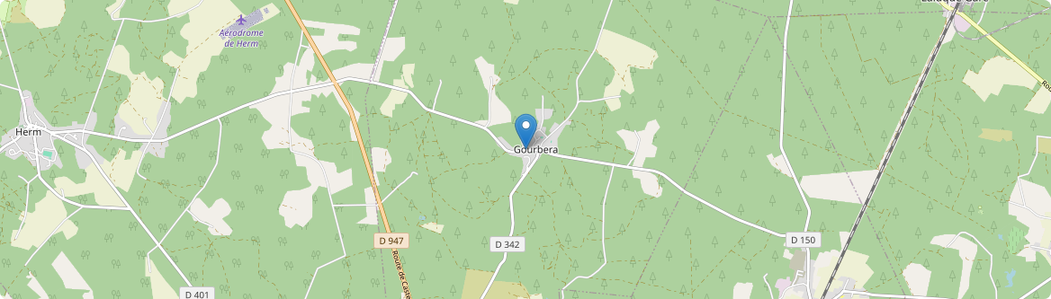 Gourbera - Carte