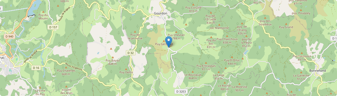 Gourdon-Murat - Carte