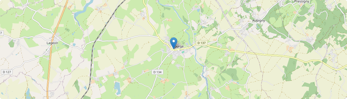 Gourgé - Carte
