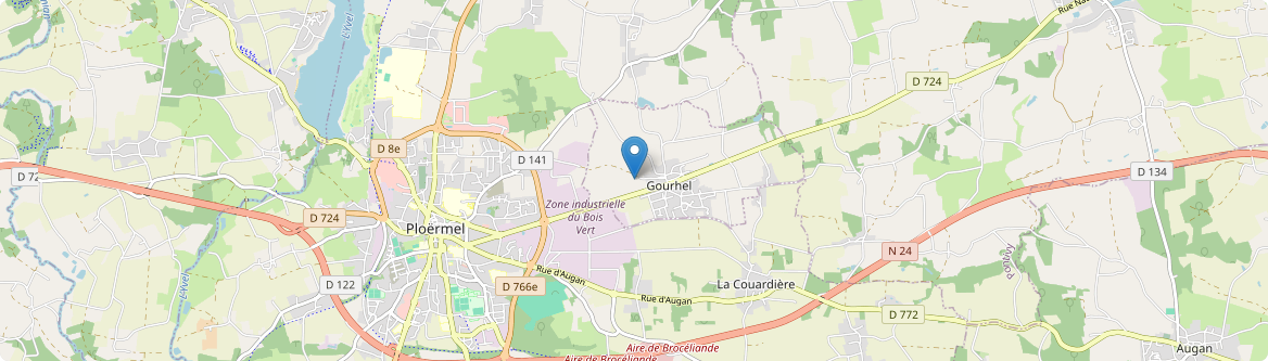 Gourhel - Carte