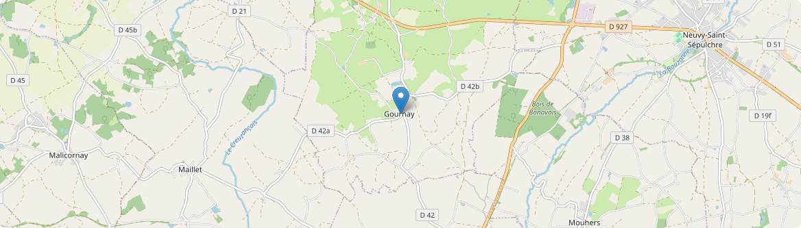 Gournay - Carte