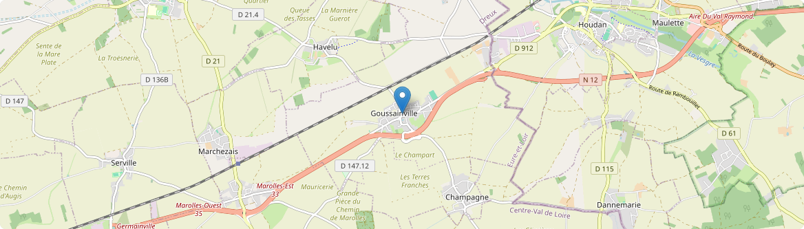 Goussainville - Carte