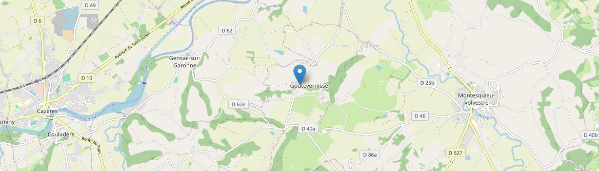 Goutevernisse - Carte