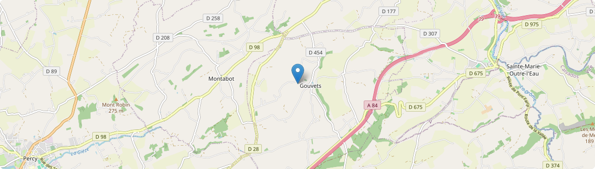 Gouvets - Carte