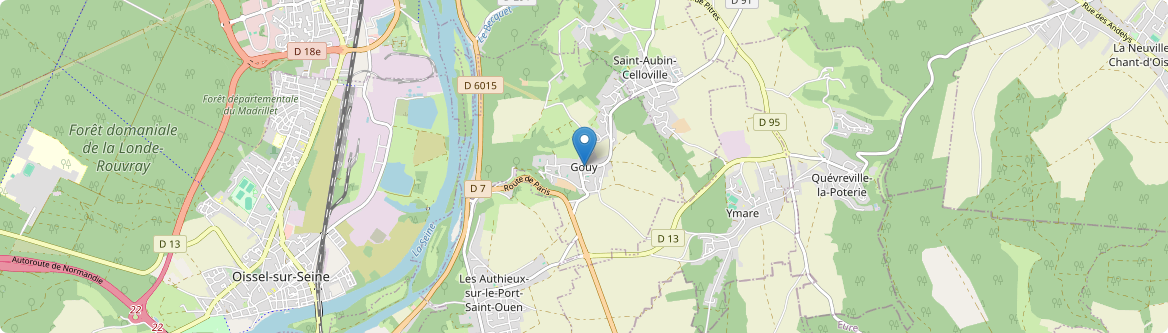 Gouy - Carte