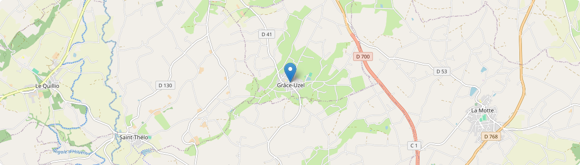 Grâce-Uzel - Carte