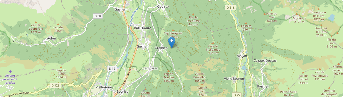 Grailhen - Carte