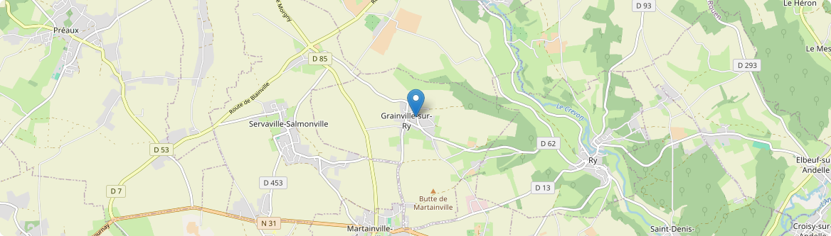 Grainville-sur-Ry - Carte