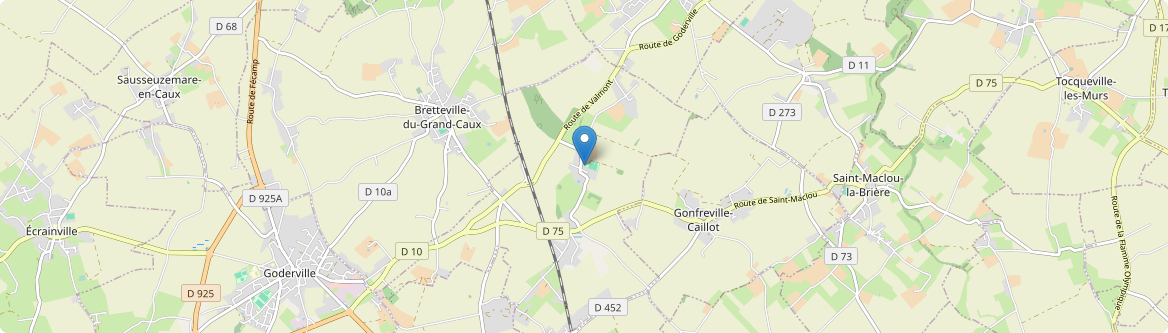 Grainville-Ymauville - Carte