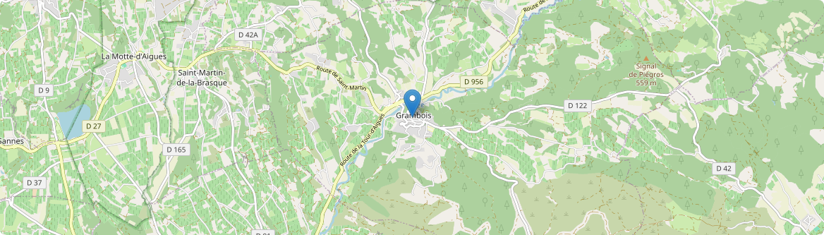 Grambois - Carte