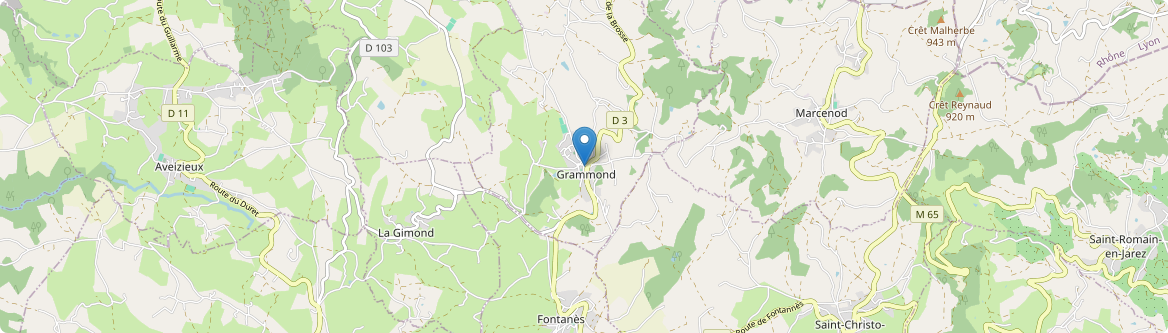 Grammond - Carte