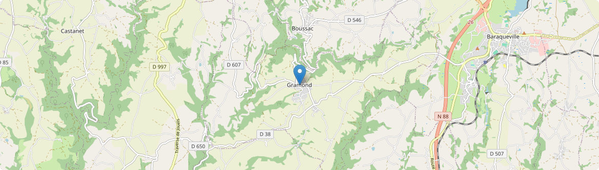 Gramond - Carte