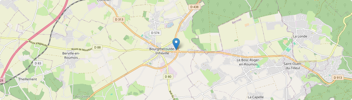 Grand Bourgtheroulde - Carte