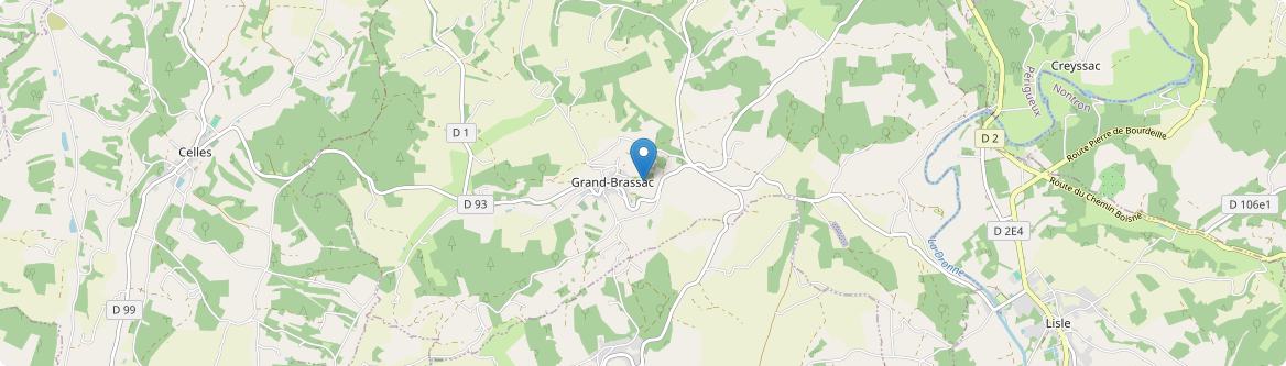 Grand-Brassac - Carte