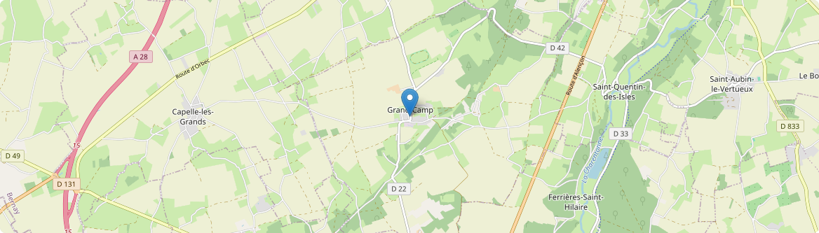Grand-Camp - Carte