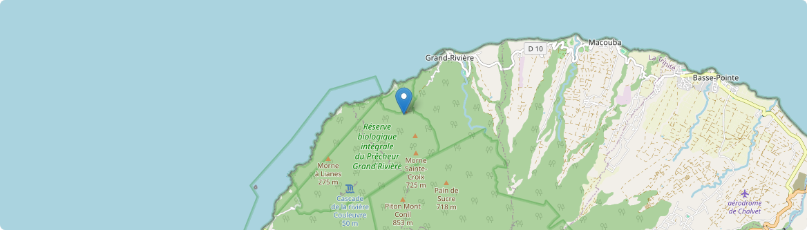 Grand'Rivière - Carte