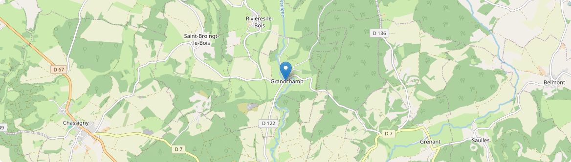 Grandchamp - Carte