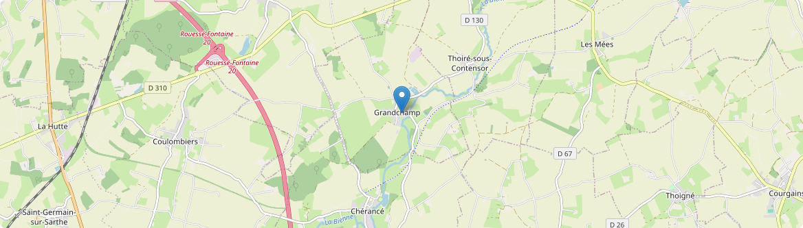Grandchamp - Carte